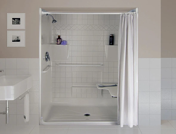 Barrier-Free Shower Solutions for Seniors in London, OH
